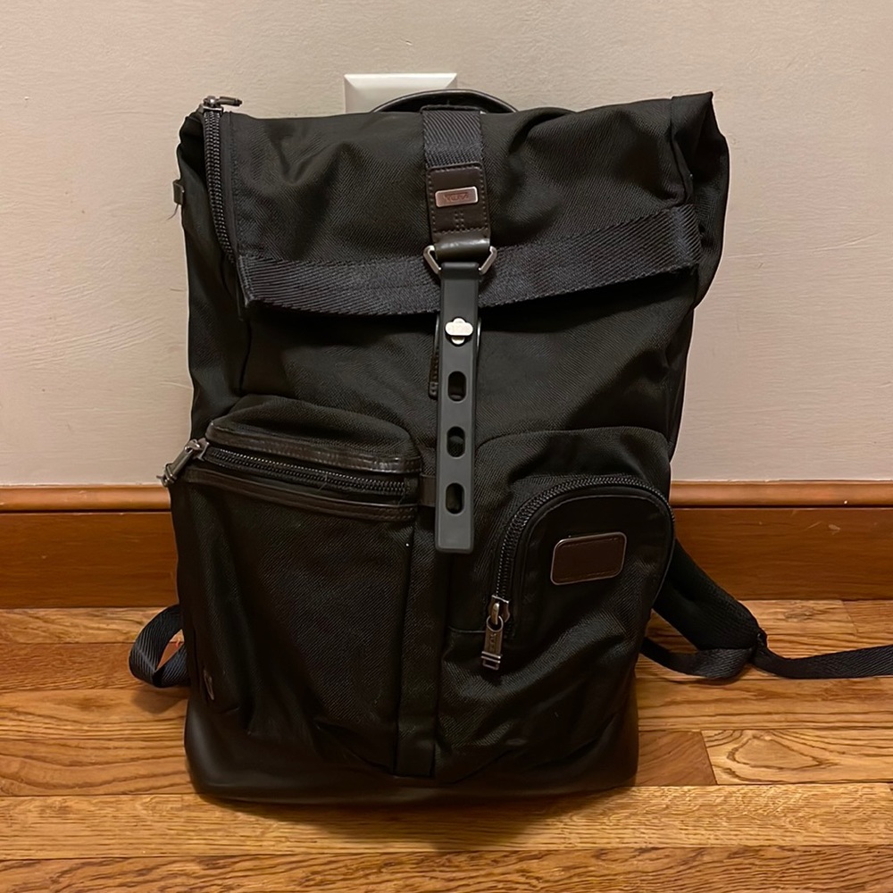 Tumi Alpha Bravo Luke Roll Top Backpack